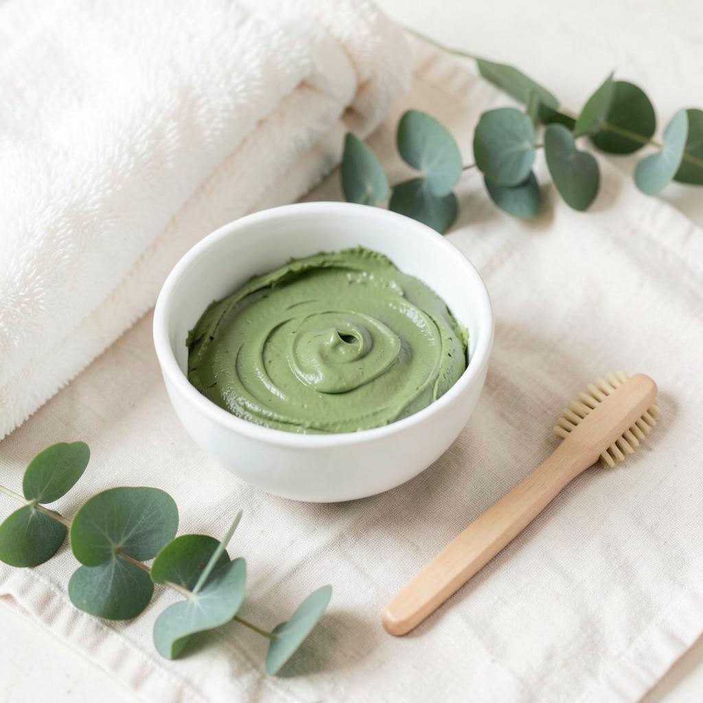 Argila verde natural usada na argiloterapia facial