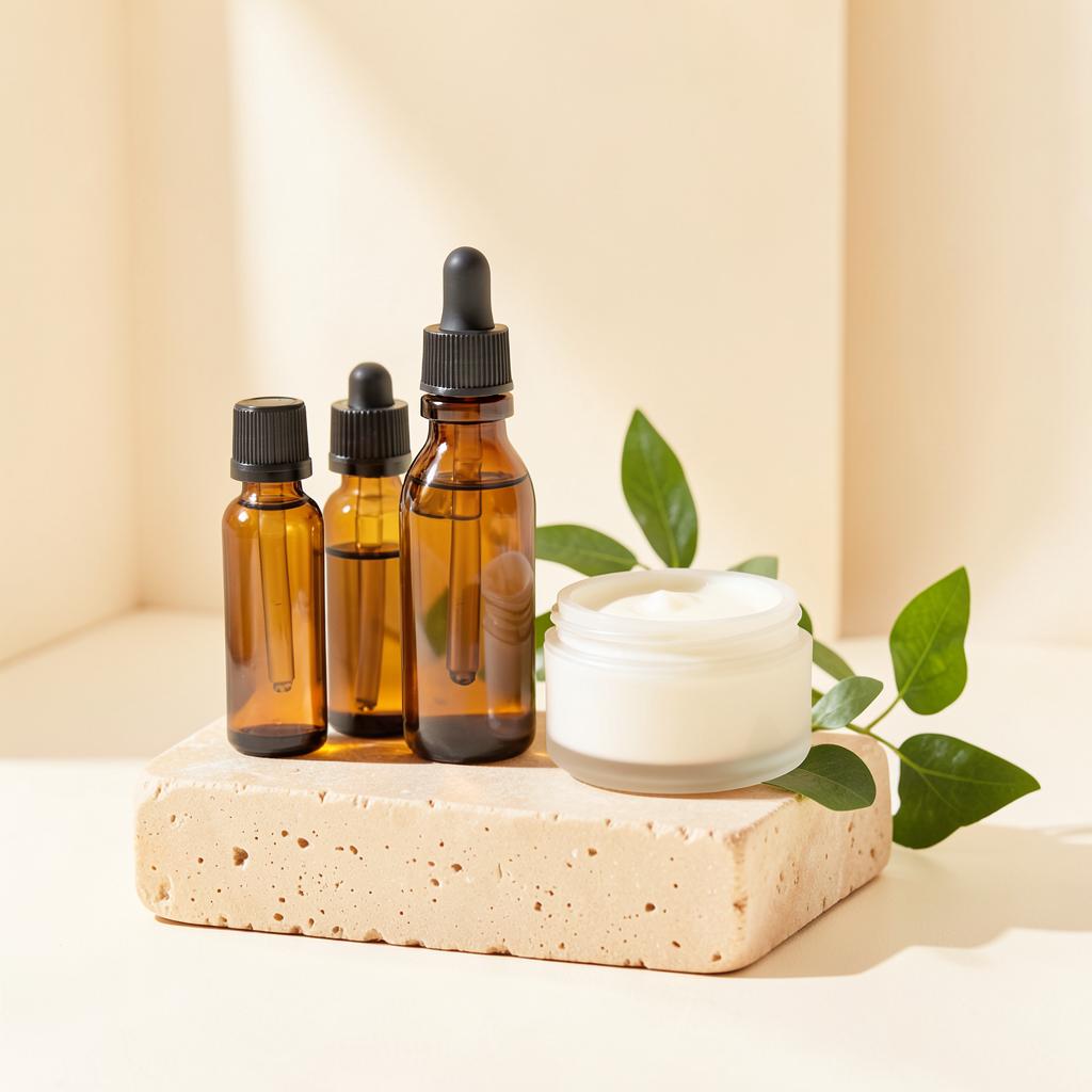 Séruns e cremes clareadores usados no tratamento de melasma